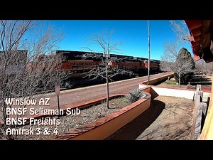 Winslow, AZ | BNSF Seligman Sub MP 285.3 - West | SouthWest RailCams LIVE