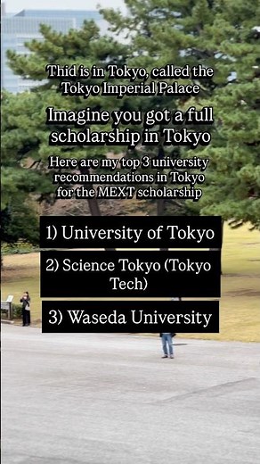 Top 3 Universities in Tokyo for MEXT Scholarship