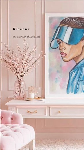 Rihanna Art Series | Celebrity Portraits in Different Styles