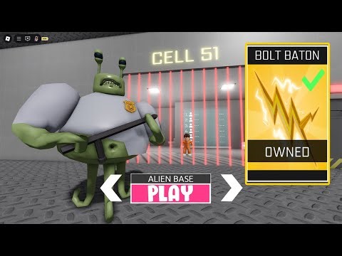 PIRATE BARRY'S PRISON RUN! (OBBY) - ALIEN HARD MODE - BOLT BATON - All Items & Morphs Unlocked