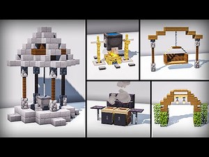 40+ Outdoor Garden Build Hacks and Ideas in Minecraft