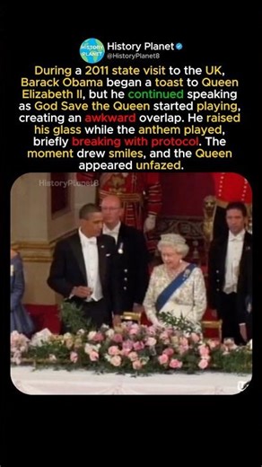 Obama’s Embarrassing Gaffe in Front of the Queen