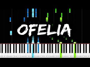 Juan Arenosa - Ofelia - Piano Tutorials