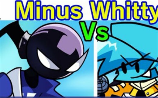 Friday Night Funkin'-VS Minus Whitty Week(Demo)(FNF Mod/Hard)