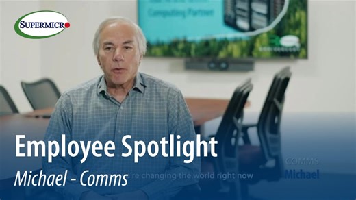 From Silicon Valley start-up to a multi-billion-dollar Fortune 500 leader, Supermicro is redefining enterprise data center solutions! Meet Michael, our Sr. Corporate Communications Manager and the creative force behind much of the interesting content that brings our breakthroughs to life. Learn more: https://hubs.la/Q04521n30 #SupermicroLife #AI #Communications #SupermicroCareers #SupermicroSpotlights | Supermicro