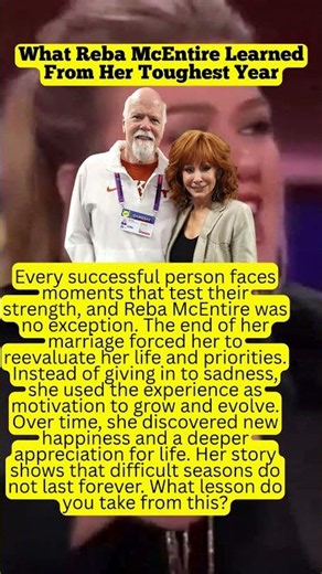 What Reba McEntire Learned From Her Toughest Year #story