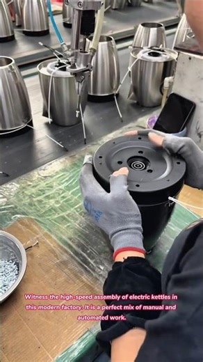 Satisfying Modern Manufacturing Process For High Quality Electric Kettles #satisfying #asmr #how