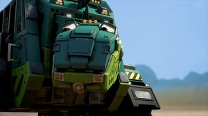 7.3K views · 390 reactions | Garby can’t resist tasty rock snacks, and this Stegarbasaurus is a mean green eating machine who will blow you away. See him in action in this new clip from #Dinotrux, an all-new television series from DreamWorks Animation premiering August 14th on Netflix! | Dinotrux | Facebook