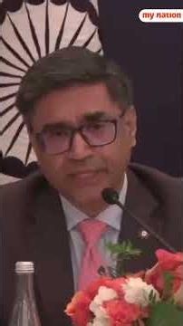 India Backs US-Iran Peace Pact, Says Vikram Misri | My Nation