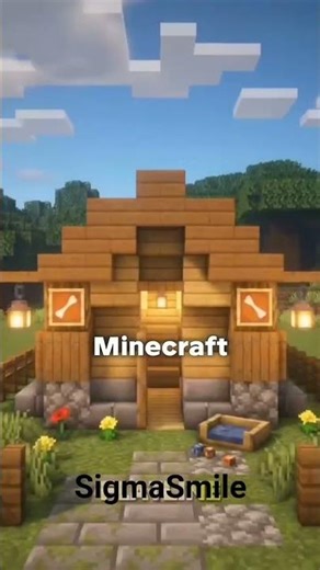 He build his dead dog a house in Minecraft