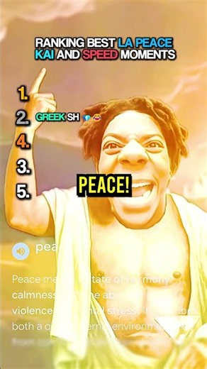 Ranking 'La Peace' Speed and Kai Funny Moments 🤣🤣