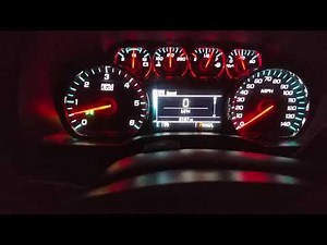 Chime and Blinker Sounds: 2018 Chevy Silverado