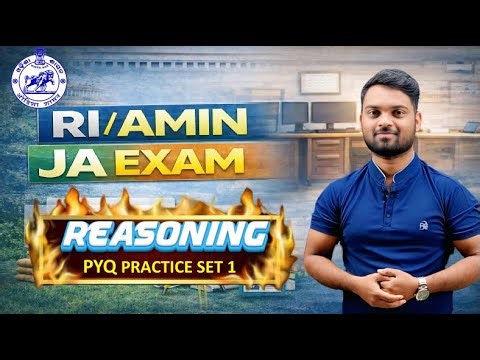 Reasoning Practice Set 1 | Selected Question | OSSSC RI, AMIN, JA, ICDS | #osssc#ri#exam #reasoning