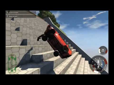 💥Cars VS. Stairs 💥- Beam.NG Drive Insane Testing Map 02 #crash #beamng #beamngdrive