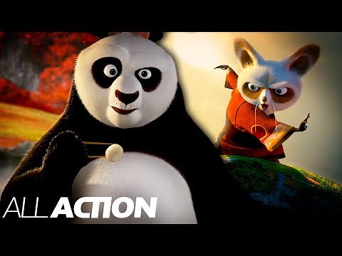 Master Shifu Teaches Po Kung Fu | Kung Fu Panda (2008) | All Action
