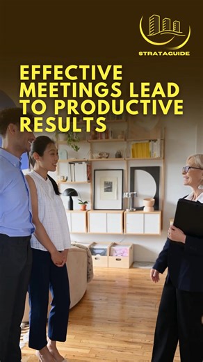 Aiming to get the most from your strata meetings in 2026? Learn how to make meetings effective and productive with StrataGuide! Connect with us for expert tips. 🌐www.sguide.com.au 📮info@sguide.com.au ☎️1300 371 323 𝐅𝐎𝐋𝐋𝐎𝐖 𝐎𝐔𝐑 𝐒𝐎𝐂𝐈𝐀𝐋 𝐌𝐄𝐃𝐈𝐀 𝐂𝐇𝐀𝐍𝐍𝐄𝐋𝐒! Facebook: https://m.facebook.com/strataguide.au/ Instagram: https://www.instagram.com/strataguideaus/ Twitter: https://twitter.com/StrataGuide LinkedIn: https://au.linkedin.com/company/strataguide YouTube: https://www.you