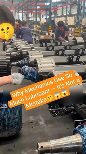 Why Mechanics Use So Much Lubricant — It’s Not a Mistake