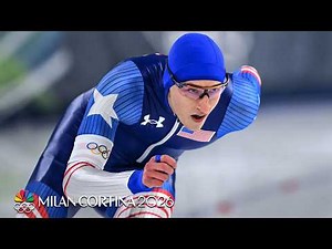 Men's 1000m speed skate ends in DRAMATIC fashion in Milan | Winter Olympics 2026 | NBC Sports