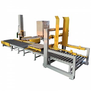[Hot Item] Inline Automatic Pallet Dispenser Pallet Magazine with Storage for 10 Euro Pallets