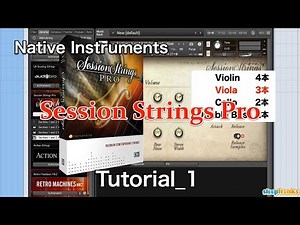 Native Instruments Session Strings Pro Tutorial 1 Basic Features【with English Subtitle】