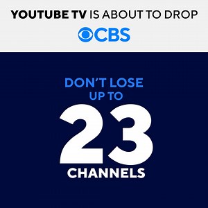 26K views · 44 reactions | Stop YouTube TV from taking away CBS and up to 22 other channels. Go to KeepCBS.com. Don't miss CBS News coverage. | CBS | Facebook