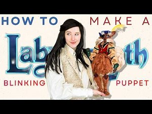 I Made a Sir Didymus Puppet! ( how to make a puppet blink )