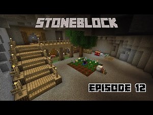 Minecraft: StoneBlock | Water Mills and More Lava Power!