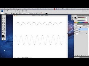 A Frequency Waves Tutorial for Photoshop : Photoshop Tutorials