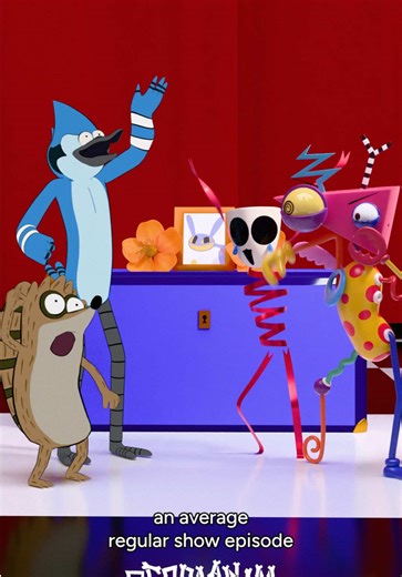 average regular show episode #regularshow #tadc #fnaf #animation #fortnite