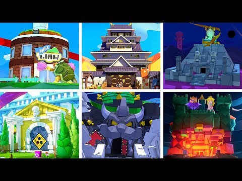 Paper Mario: The Origami King - All Final Castles