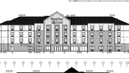 106-room Mainstay Suites hotel proposed on Brevard Road off I-40