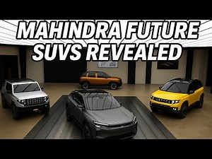 Mahindra Goes Future Ready: Vision X, Vision T, Vision SXT, Vision S Concept SUV | First Look