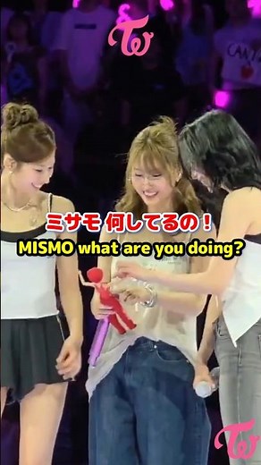 TWICE MISAMO, what are you doing! You can't do that!