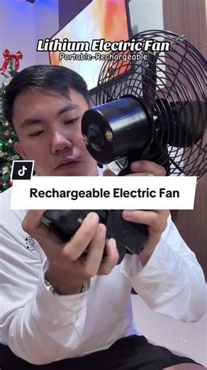 KERUIKA 8-Inch Portable Rechargeable Electric Fan