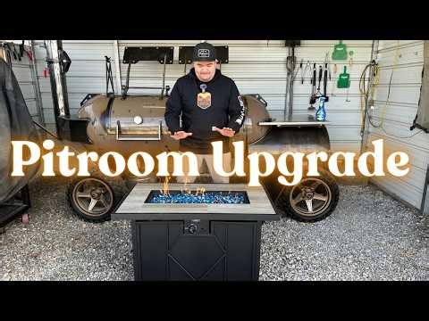 Pit Room Upgrade! | Cozy Gas Fire Pit