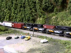 N Scale layout, the NY,S&A