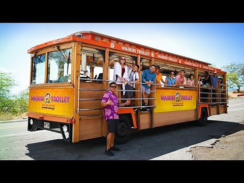 Waikiki Trolley - Honolulu's Hop On and Hop Off Sightseeing Tour.