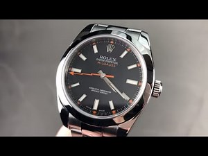 Rolex Milgauss 116400 Rolex Watch Review