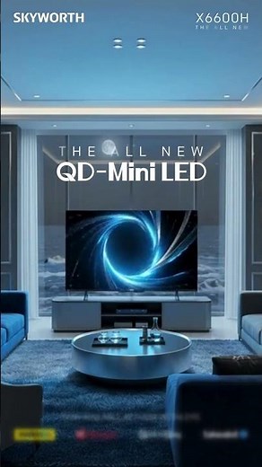 The SKYWORTH X6600H QD-MiniLED Google TV