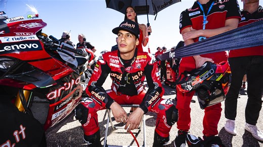 Michael Rinaldi saluta la SBK: ”Il mio tempo da pilota full time è finito”