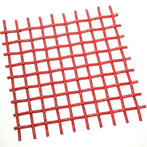 [Hot Item] 65mn Mining Vibrating Screen Square Mesh / Crimped Woven Wire Mesh