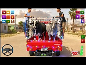 🦁 Zoo Animal Transport Lion, Zebra, Cow Elephant Transport Chalenge Safi Gaming Android Gameplay