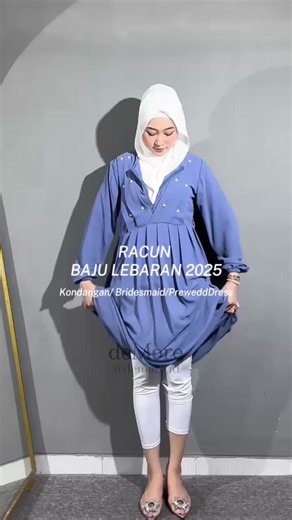 Gamis Ceruty Cantik untuk Lebaran 2025