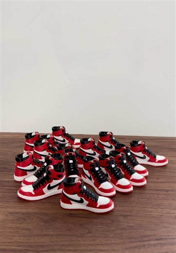 Stylish Nike Air Jordan Shoe Keychains from Makerworld