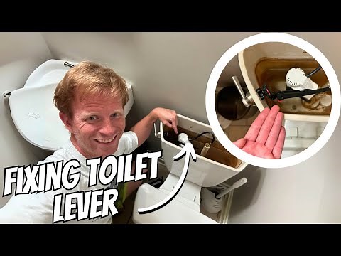 Replacing Broken Lever Arm on Kohler Toilet