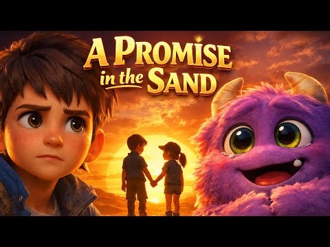 A Promise in the Sand | Emotional 3D Animated Short Film (Pixar-Style) #LxPramAI