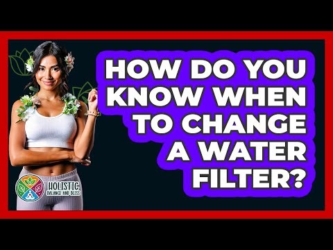 How Do You Know When To Change A Water Filter?
