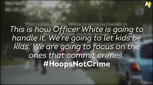 Shaquille O'Neal surprised some kids who had the police called on them for playing basketball in the street. #HoopsNotCrime | AJ