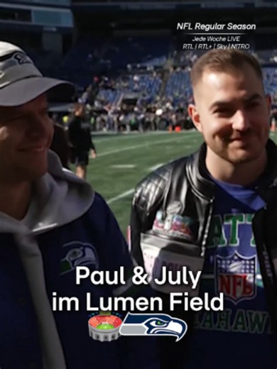 RTL NFL: Seahawks-Spiele live erleben & den Traum an der Sideline leben