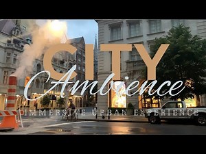 8 Hours in the City: Ambient Soundscapes for Relaxation